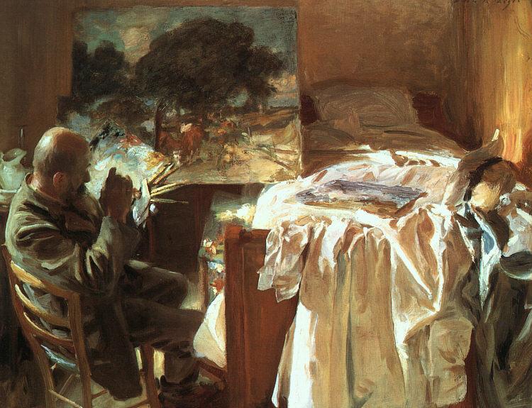 John Singer Sargent An Artist in his Studio Germany oil painting art